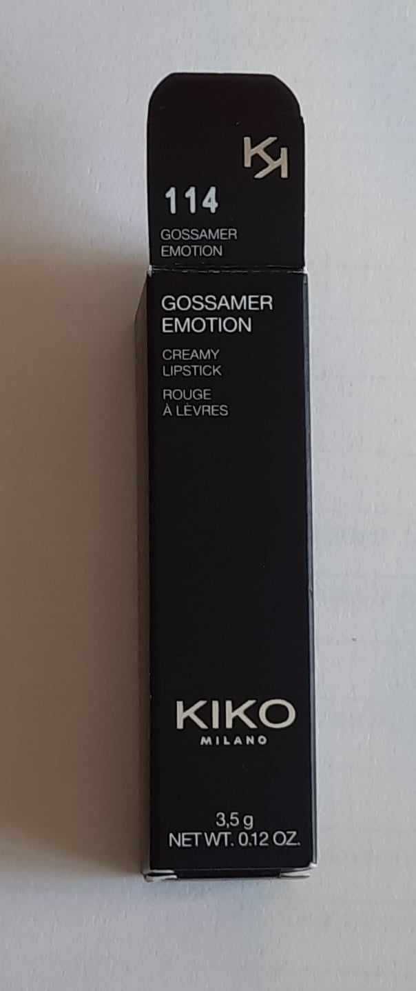 Kiko Milano - Gossamer Emotion Creamy Lipstick