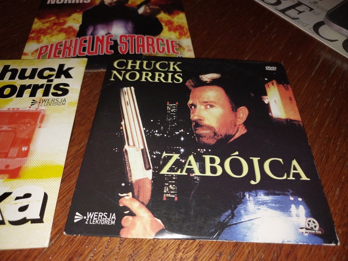 DVD Film Zabijaka Noris Chuck Norris Zabójca Piekielne starcie 3szt=28