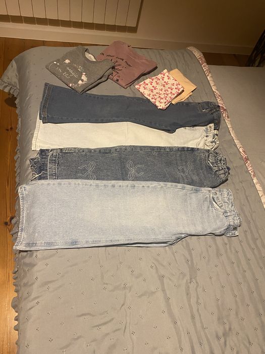 Ubrania dla dziewczynki 134