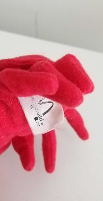 Krab Sebastian rak mała syrenka maskotka Mcdonalds disney