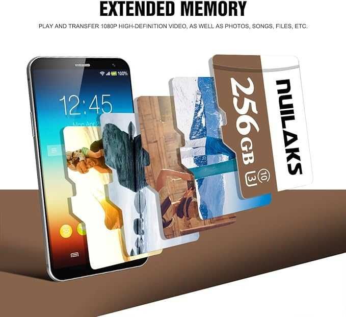 Karta micro SD 256 GB Card Class 10 TF,