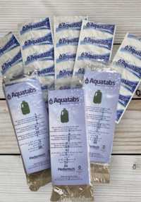 Таблетки для дезинфекции воды Aquatabs (10шт в блистере) 1таб-5л!!