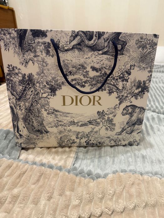 Dior пакет и коробка