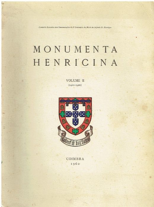 9013 Monumenta Henricina - Vols. - 1 ao 4.