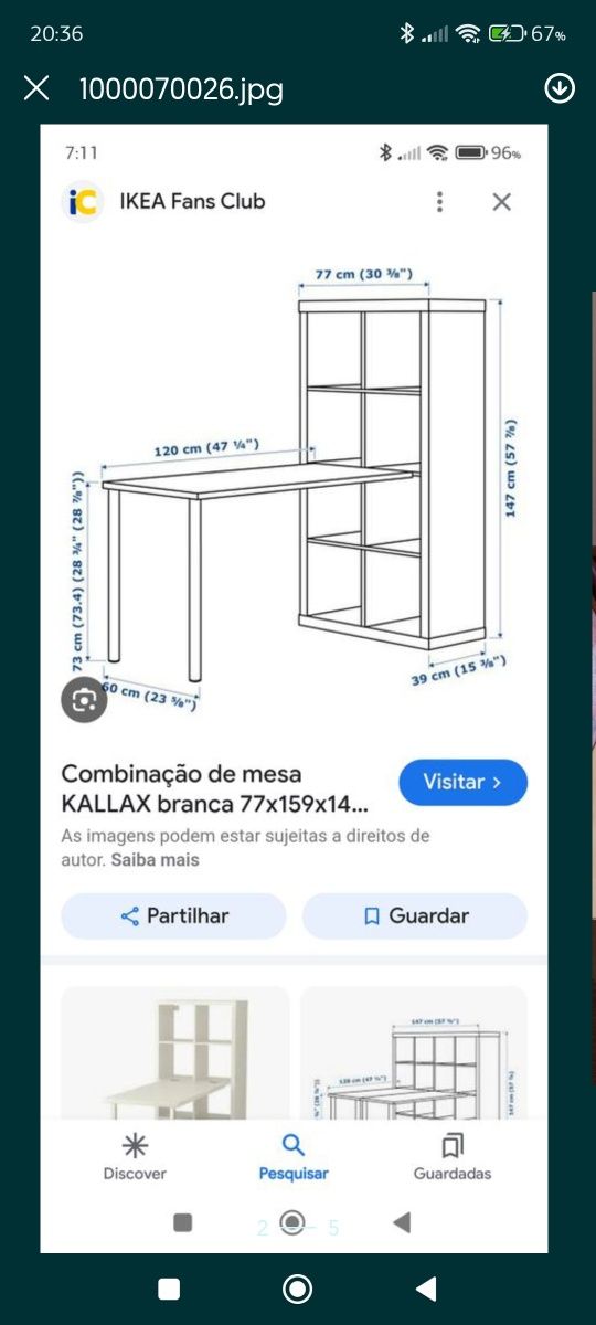 Mesa Kallax IKEA