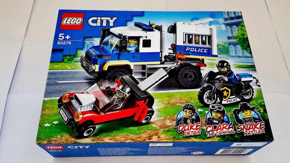 Lego City 60276 Police Prisoner Transport selado