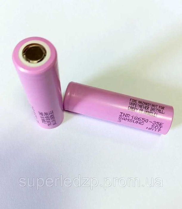 Акумулятори Samsung INR18650-35E 3500 mAh Li-Ion 3,7V