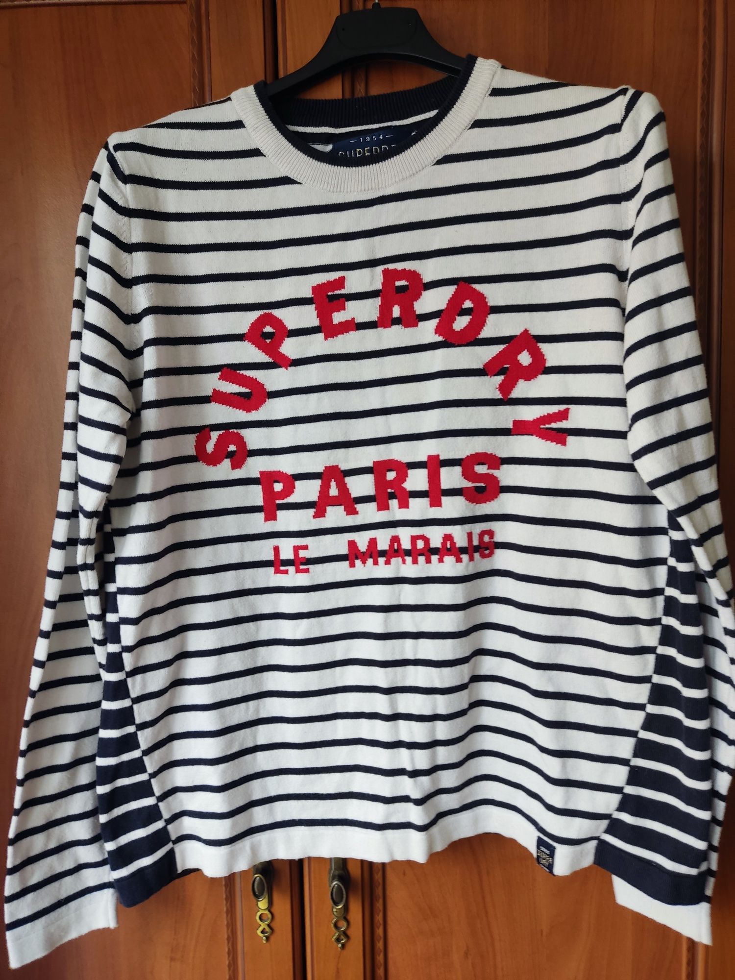 Sweter w paski Superdry