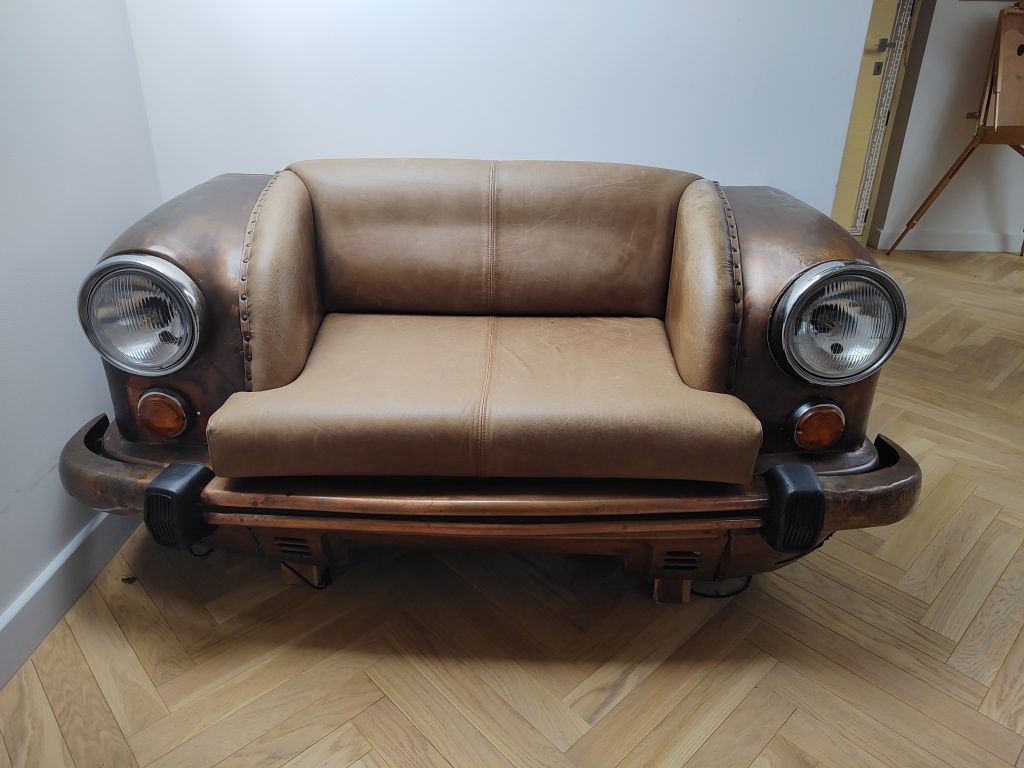 Fotel na bazie samochodu Ambasador