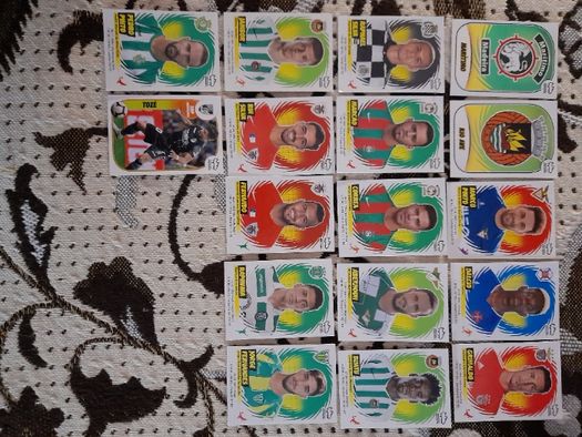 cromos oficiais futebol liga e fifa world russia 2018