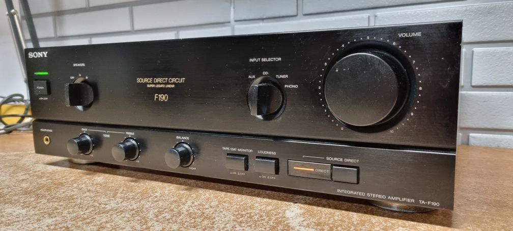 Wzmacniacz STEREO SONY TA-F190. Hi-fi.  Japan