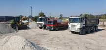 Kruszywa ,Piasek, Ziemia, Sprzedaż - Transport