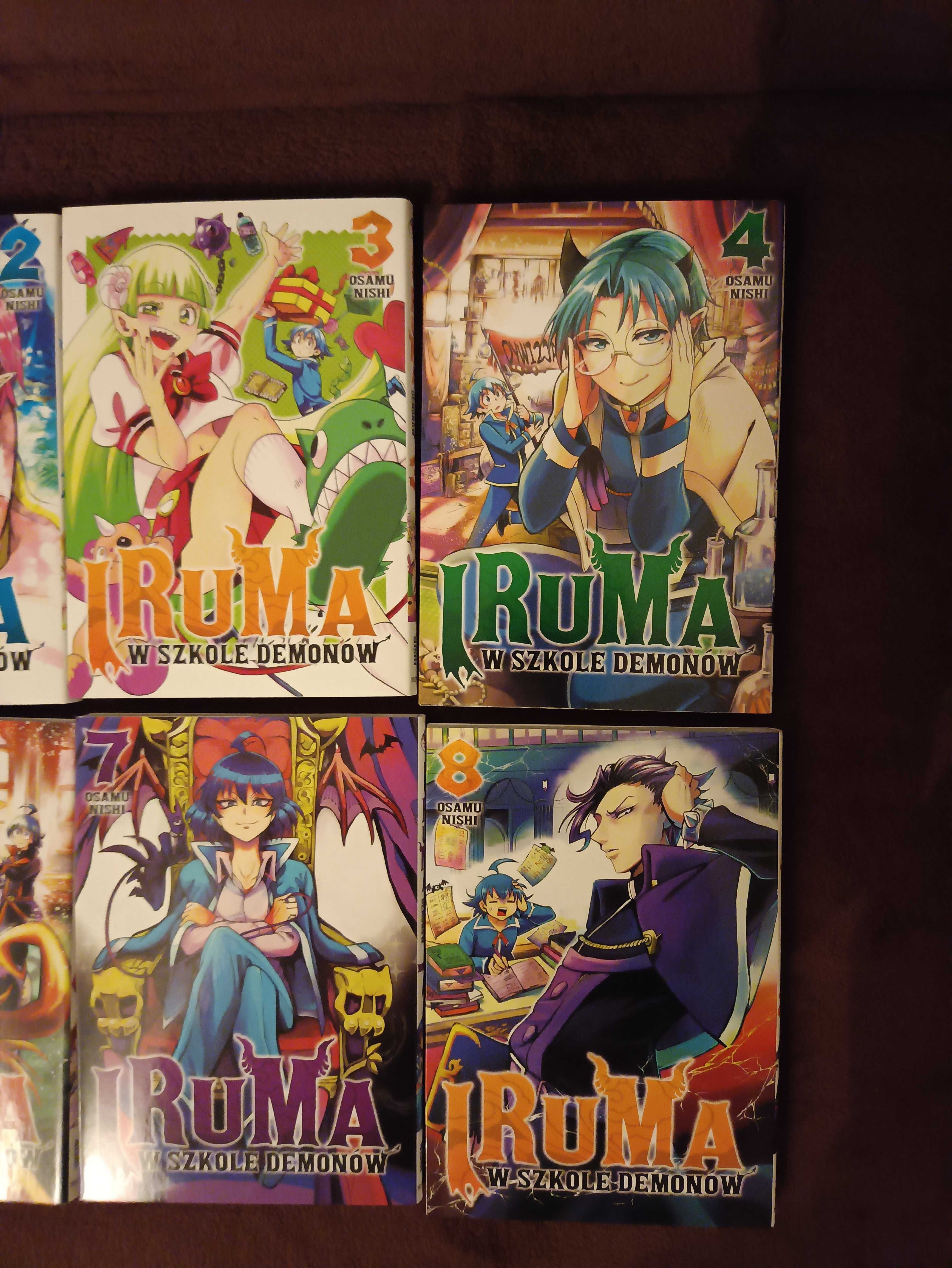 Manga Iruma w szkole demonów tom 1-8