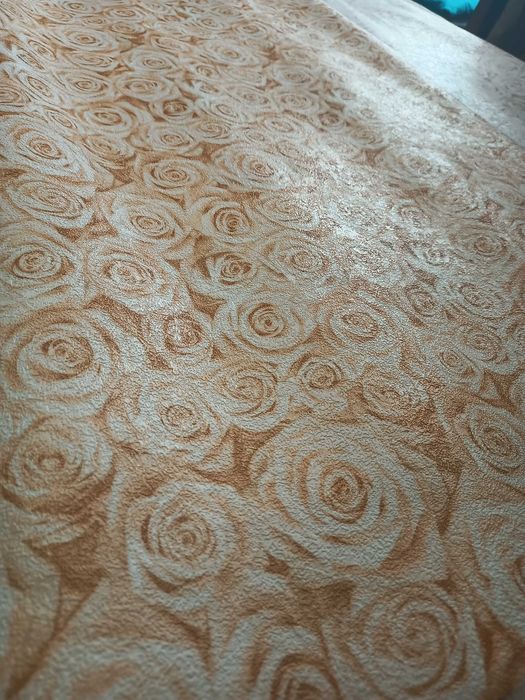 Шпалери Слов'янські гарячого тиснення смуги та Ланіта рулон метрові