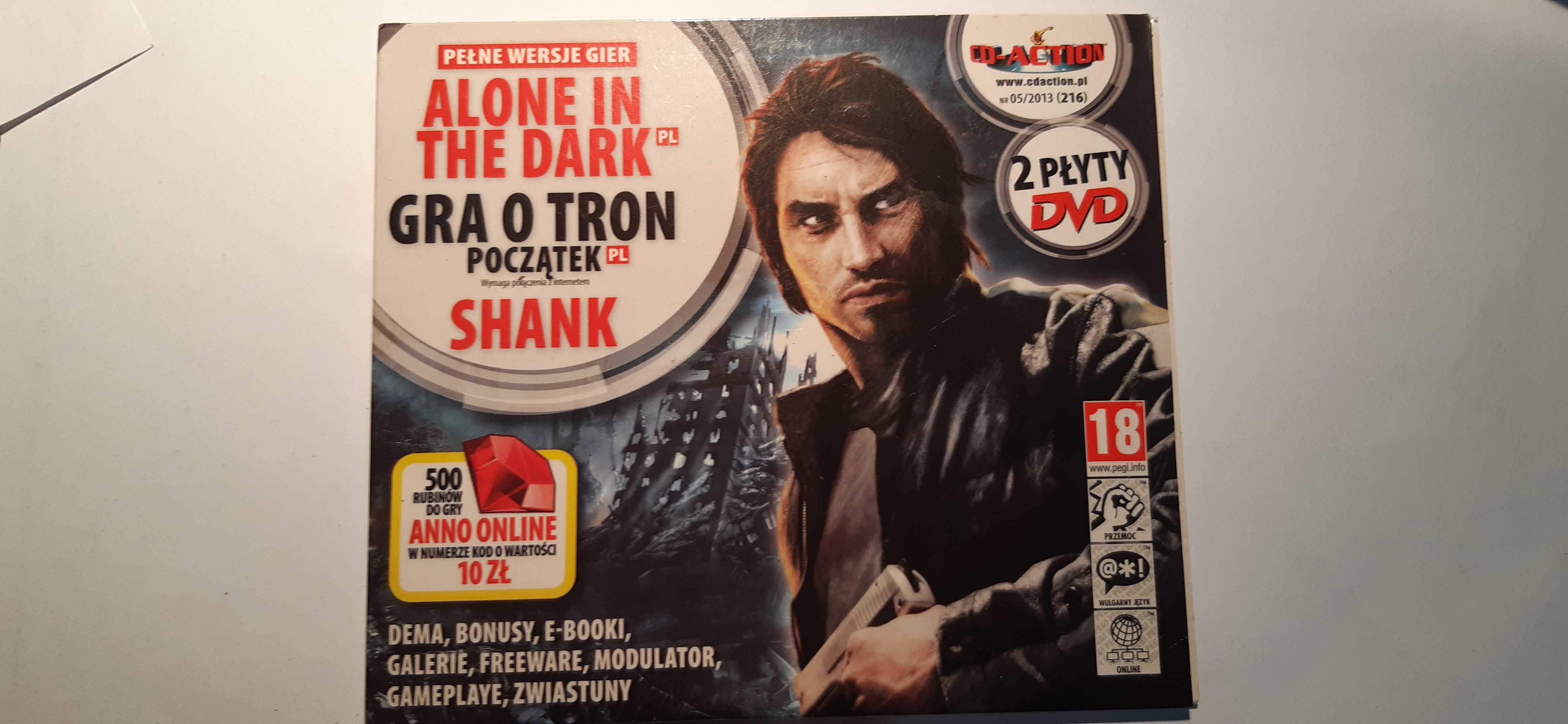 PC Alone in The Dark [PL] oraz Shank , retro pc
