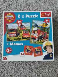 Puzzle Strażak Sam 3+