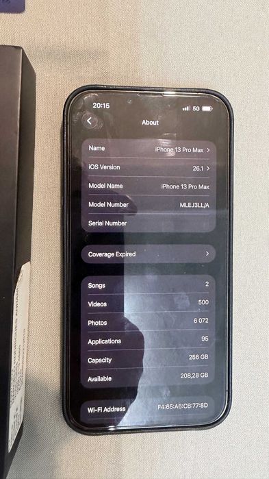 iPhone 13 Pro Max Grafite 256gb