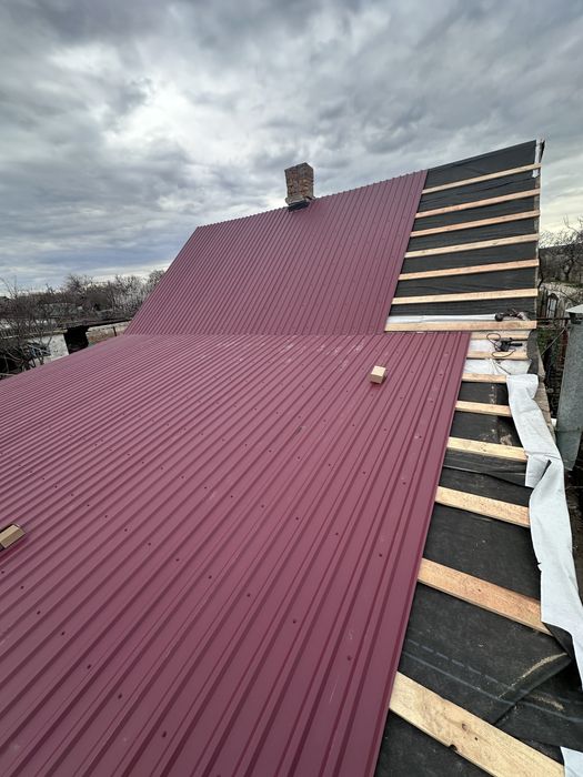 Кровля крыш, мягкая кровля, проф настил, металочерепица шифер