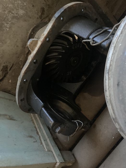 Задній міст DAF XF 105 посилений під самосвал