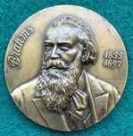 Medalha portuguesa compositor alemão