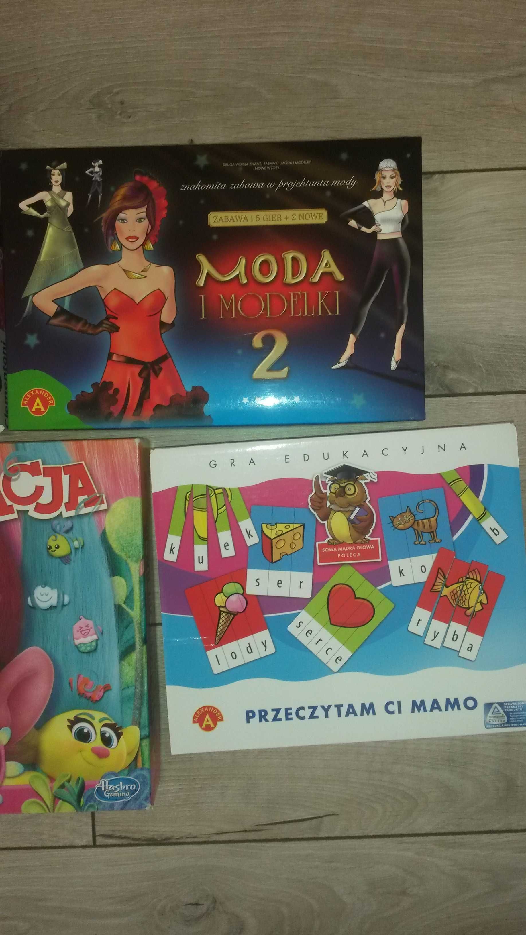 Puzzle Księżniczki, Gra Operacja Trolle, Gra edukacyjna Przeczytam Ci