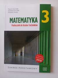 Matematyka 3. Podręcznik do liceów i techników.