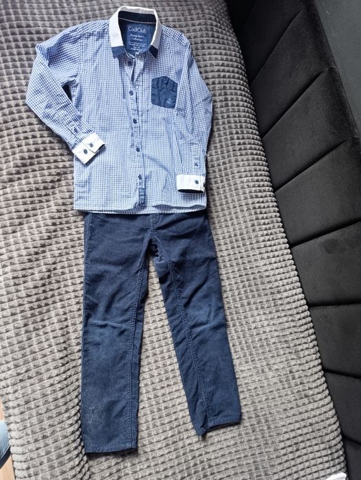 Elegancki komplet chłopięcy koszula+ spodnie