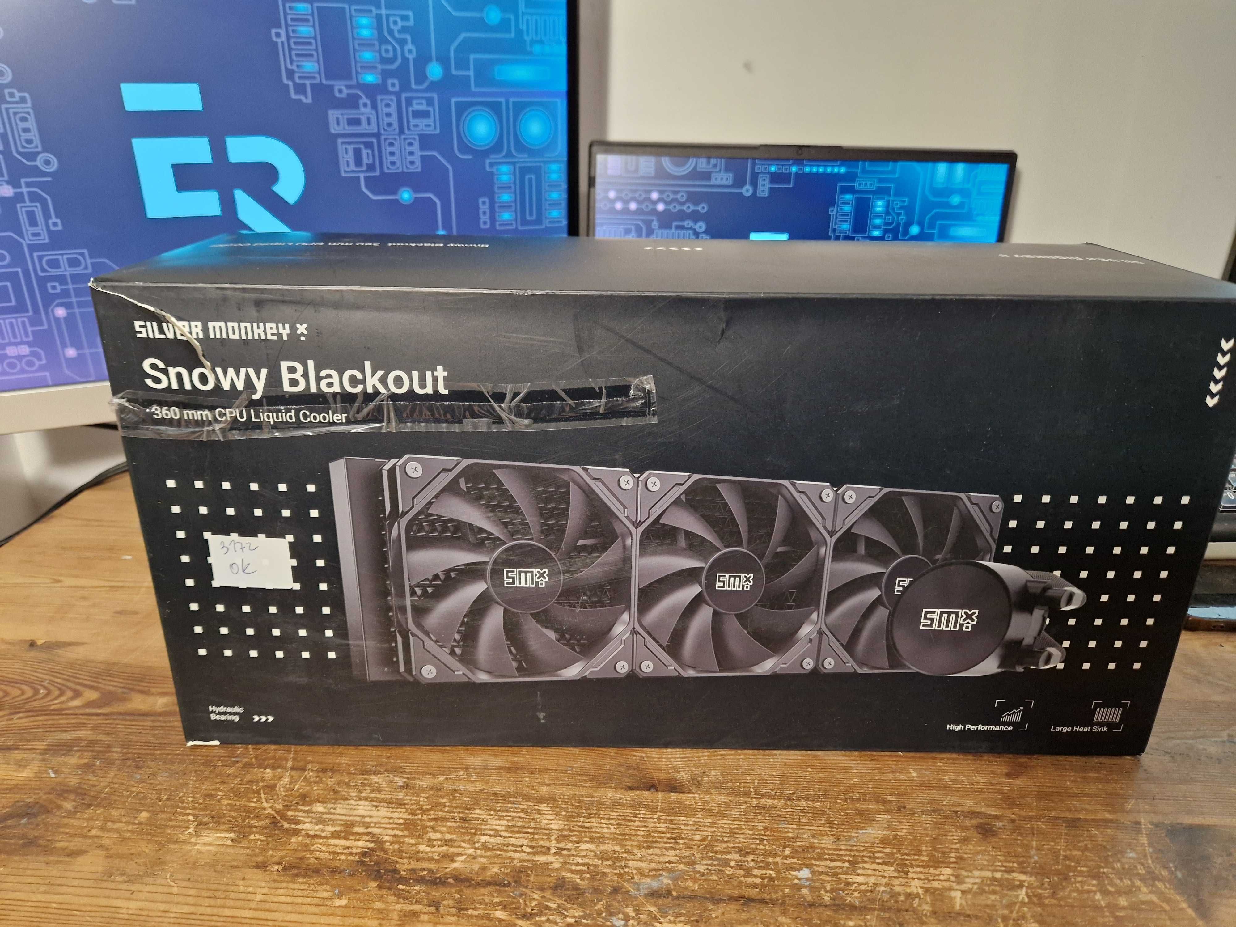 Chłodzenie procesora aktywne Silver Monkey X SMXC024