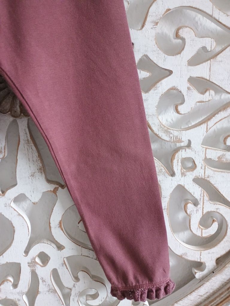 NEWBIE zestaw bluzeczka i legginsy rozmiar 98/104