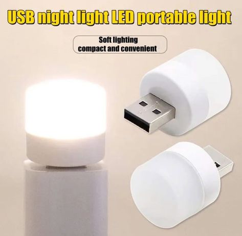 Аварийное освещение LED USB свечи ночник
