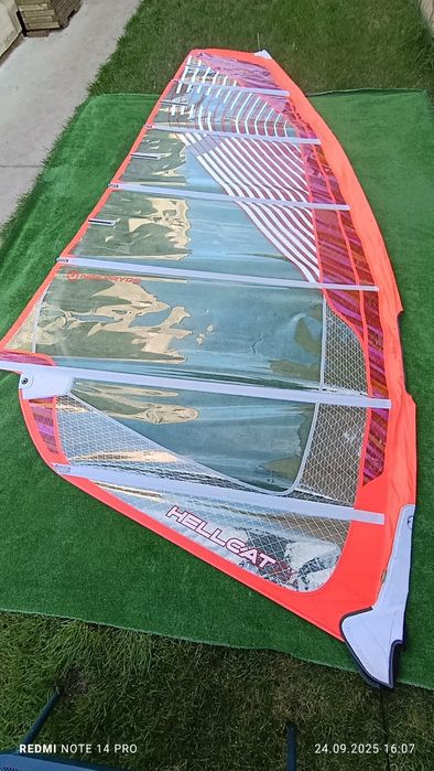 Kompletny Pędnik Neil Pryde Hellcat 7.7 M2+ Maszt X6 80%węgla