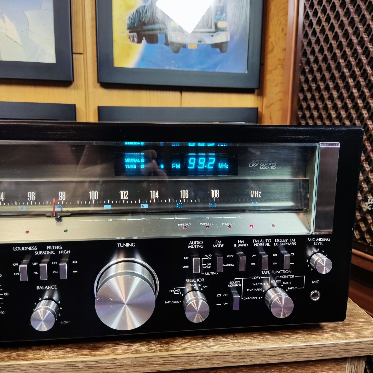 Amplituner Sansui PURE POWER DC stereo receiver G-971 G-9000 Monster