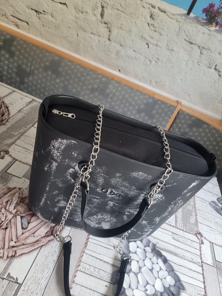 Obag mini Nero - Argento