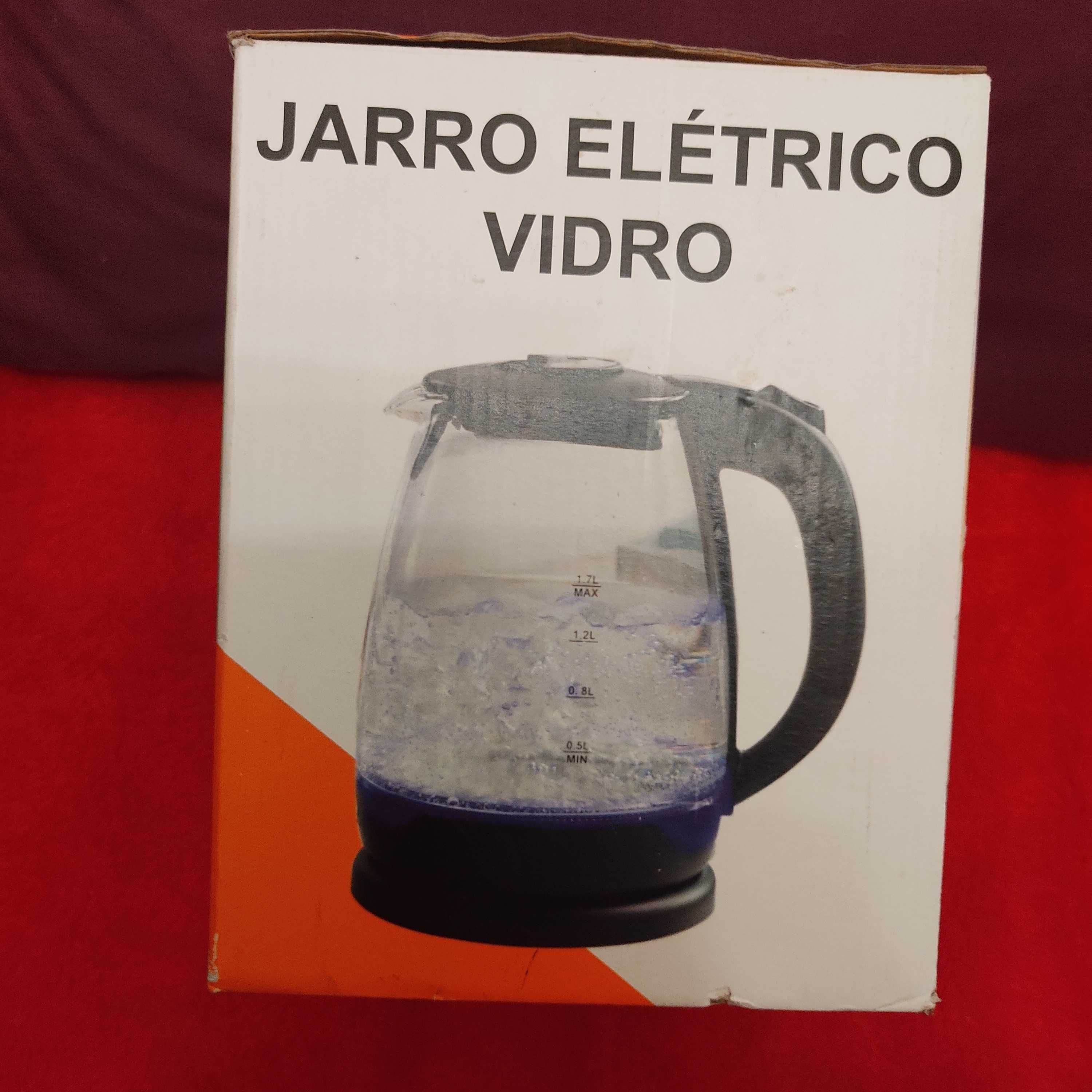 Jarro Chaleira Elétrica de Vidro