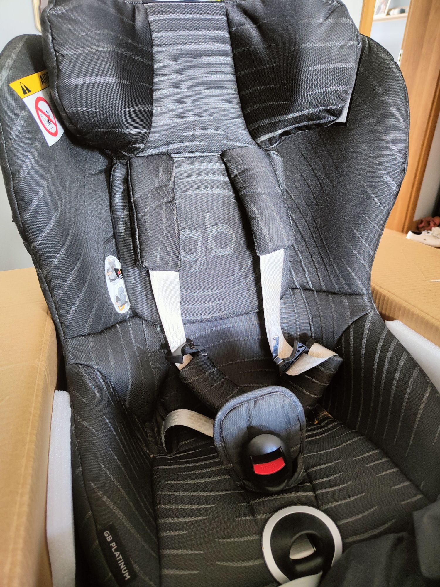 GB Vaya 2 i-size fotelik samochodowy obrotowy lusterko pokrowiec