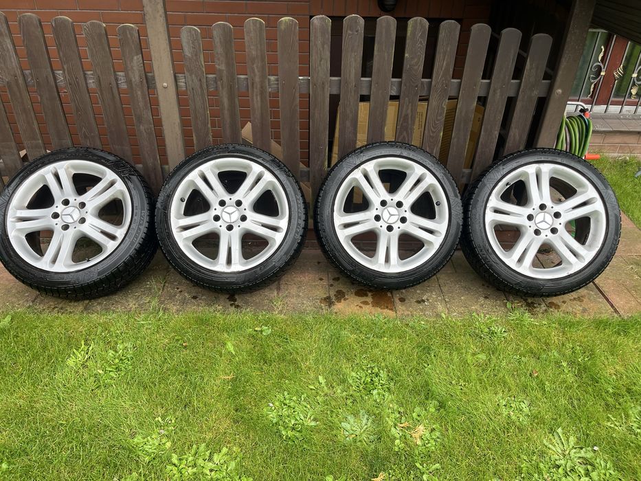 Kola zimowe 17’ Mercedes 5x112 W211 E klasa 6.5mm bieżnika