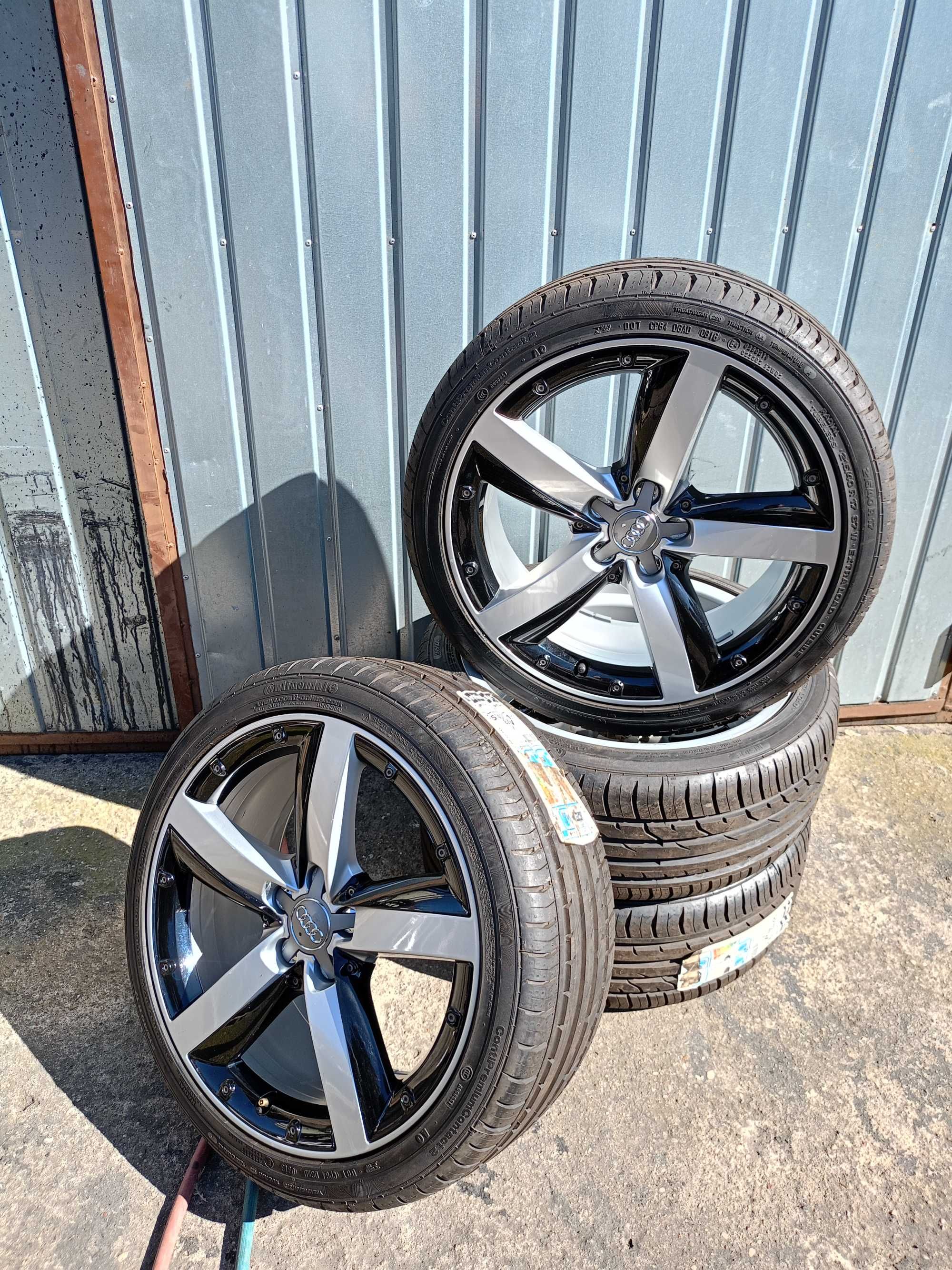 7.5Jx17ET36 5x100 Audi S1/A1 215/40R17 Continental PremiumContact2