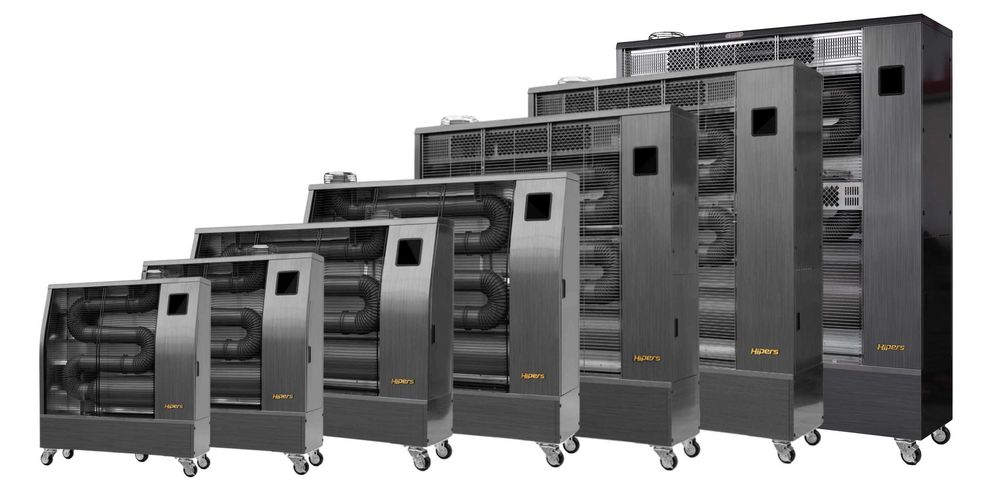 Mobilne nagrzewnice olejowe na podczerwień HIPERS