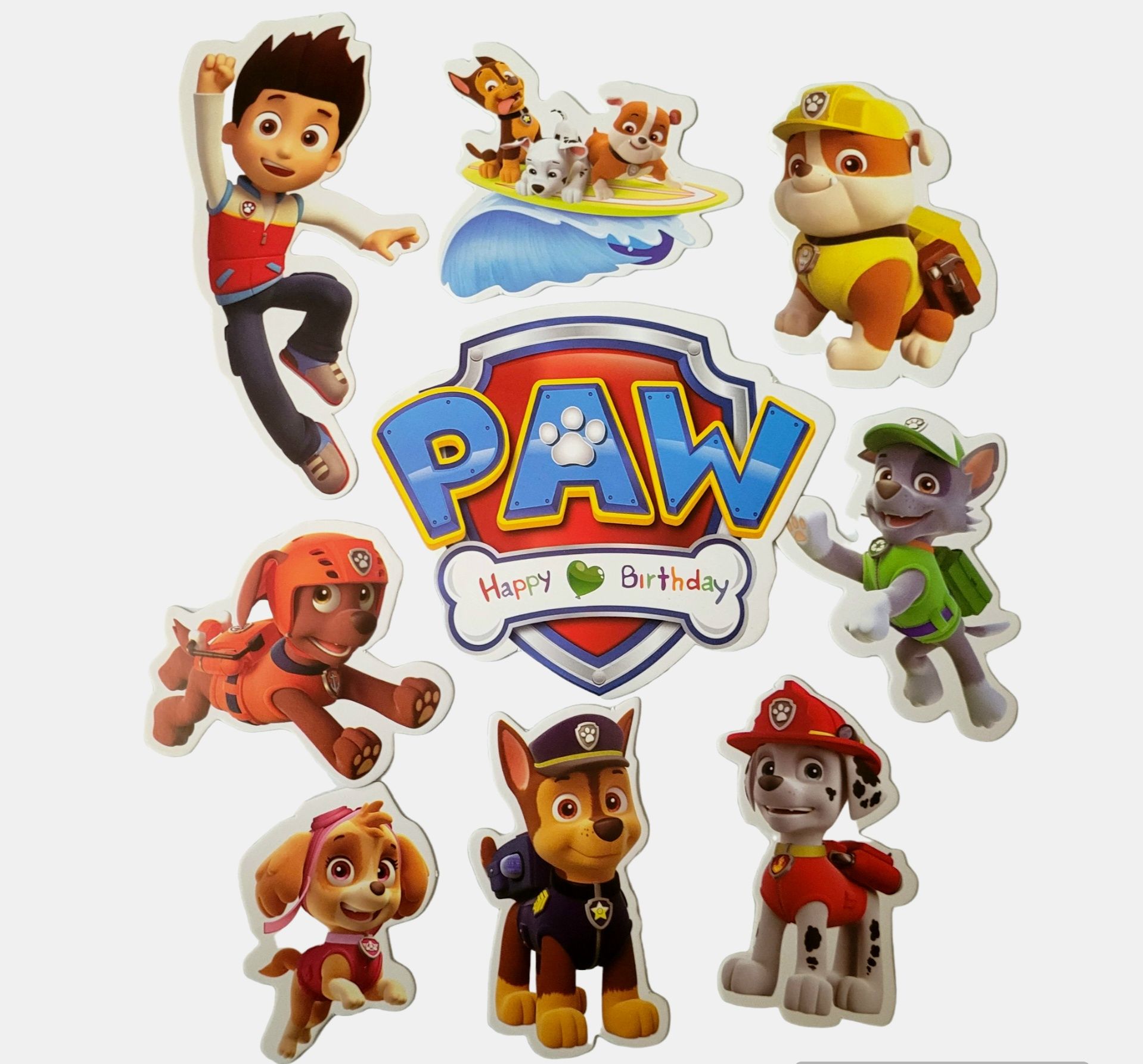 Topper Paw Patrol 7szt