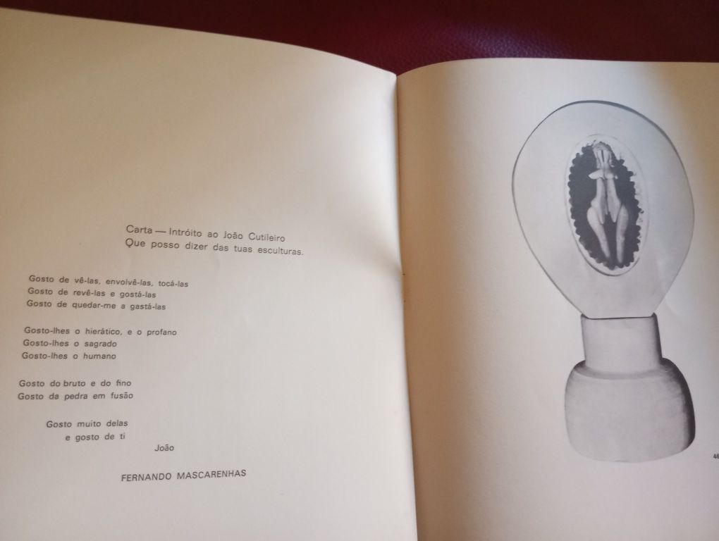 João Cutileiro catálogo da exposição na Galeria 111-dezembro 1970