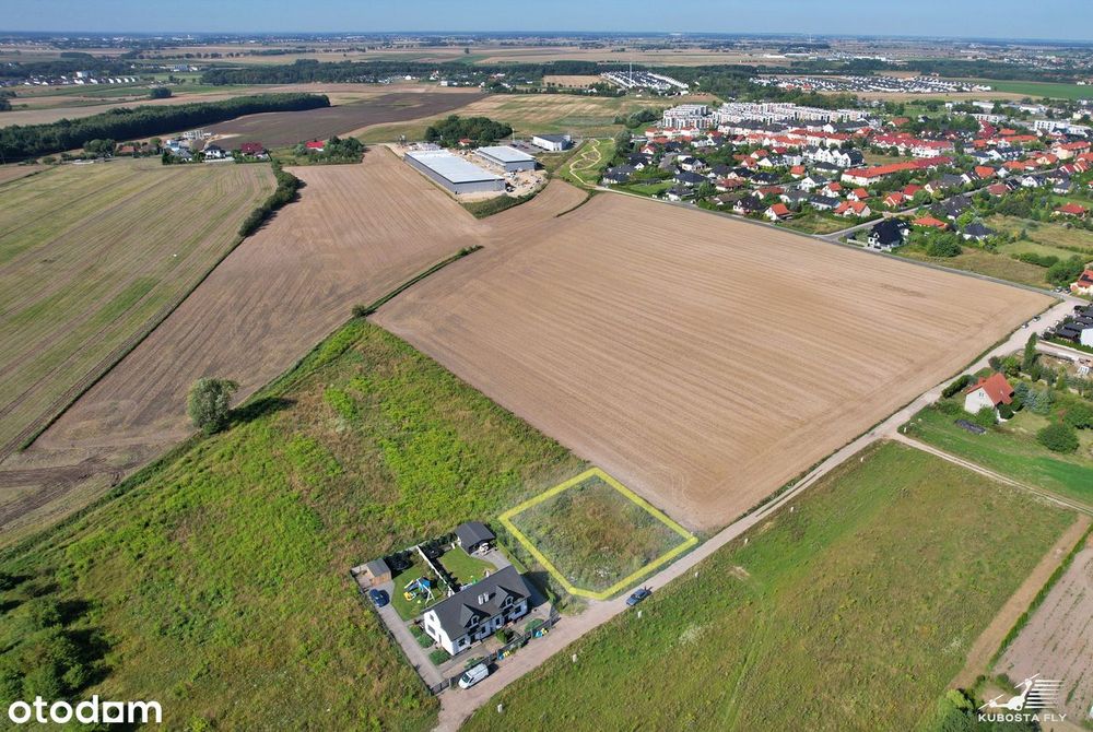 REZERWACJA Atrakcyjna działka przy ul.Polnej z  MPZP