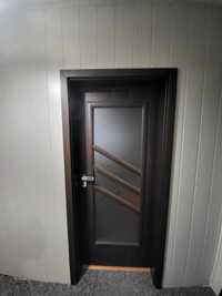 DRZWI WEWNĘTRZNE (pokój / łazienka) - z demontażu - 5 par drzwi