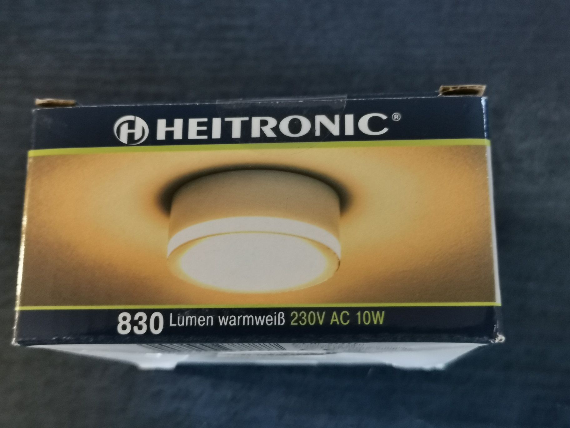Oprawa do nabudowania Heitronic LED 10 W biały ciepły biały