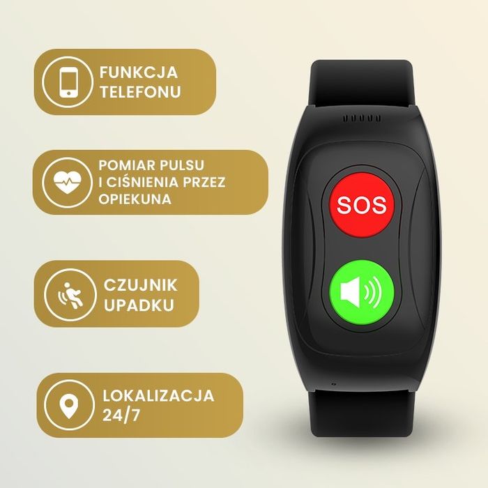 Opaska SOS dla seniora Locon Life BS.03S