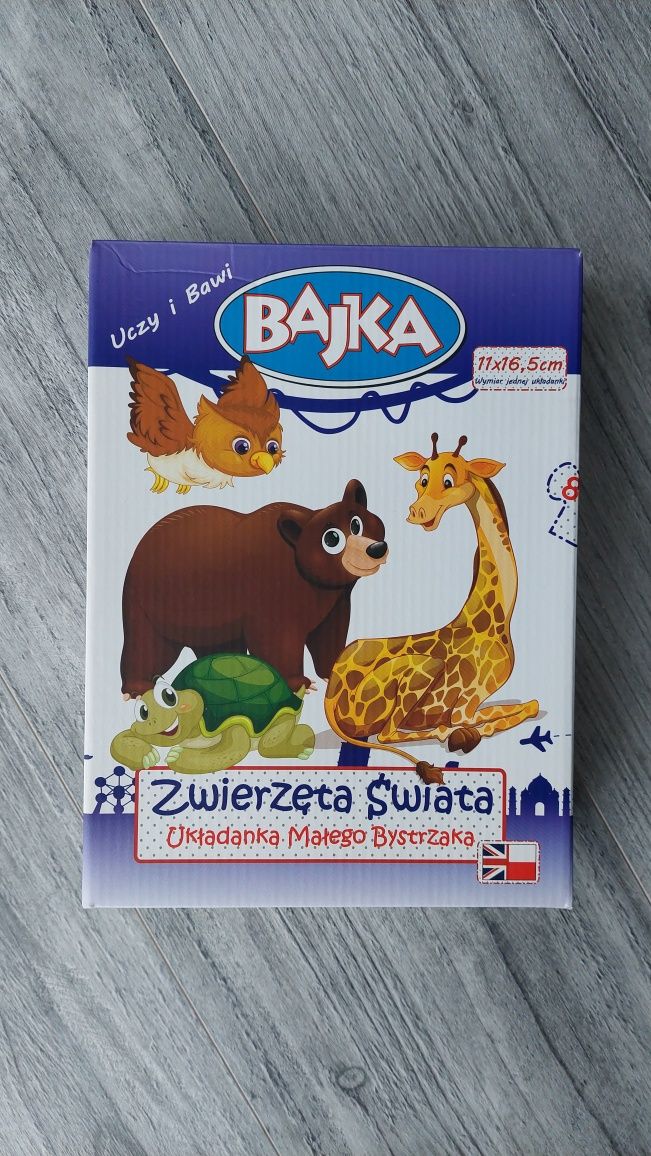 Puzzle Zwierzęta Świata