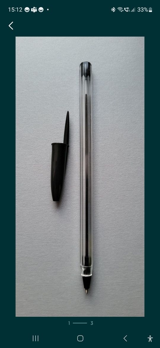 Długopis czarny 0.7 mm Empen 50 szt.