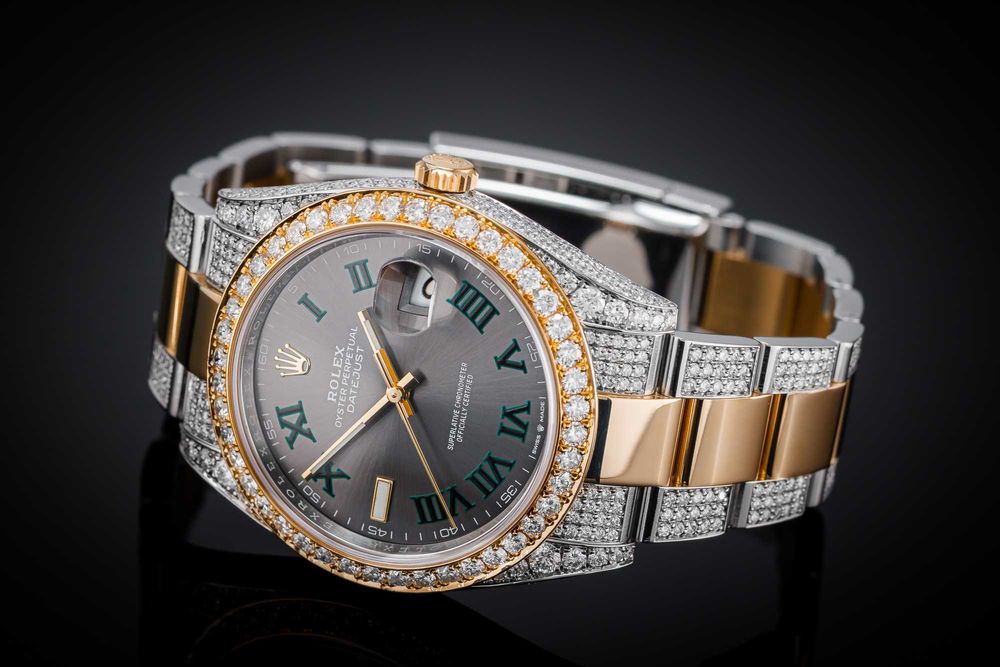 ICED Rolex Datejust 41 Wimbledon