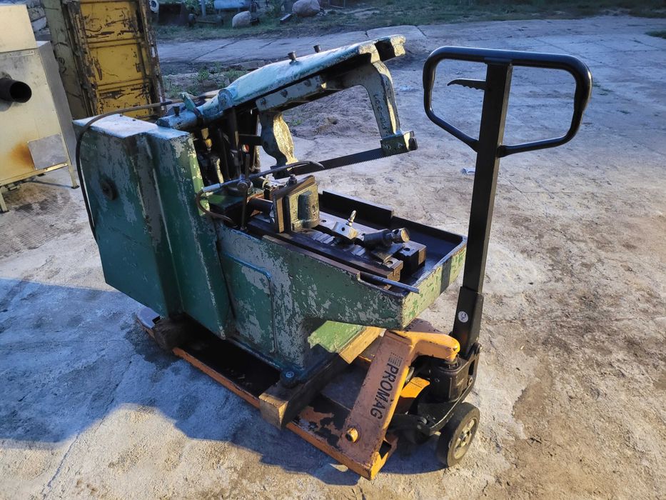 Piła ramowa PM-120 przecinarka posuwowa taśmowa PM120 brzeszczoty