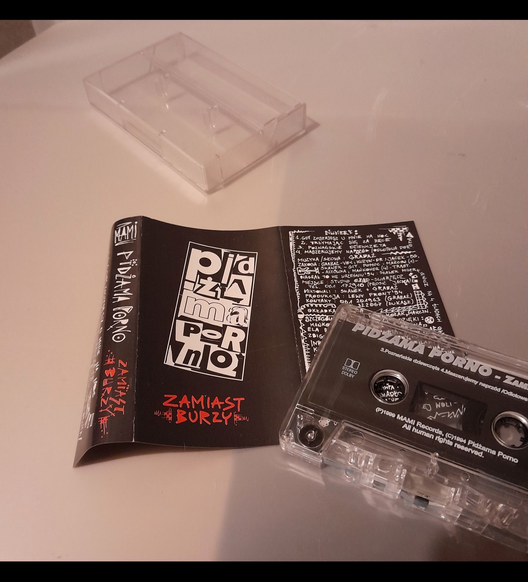 Kaseta Pidżama Porno- Zamiast Burzy/ 1994r. / unikat