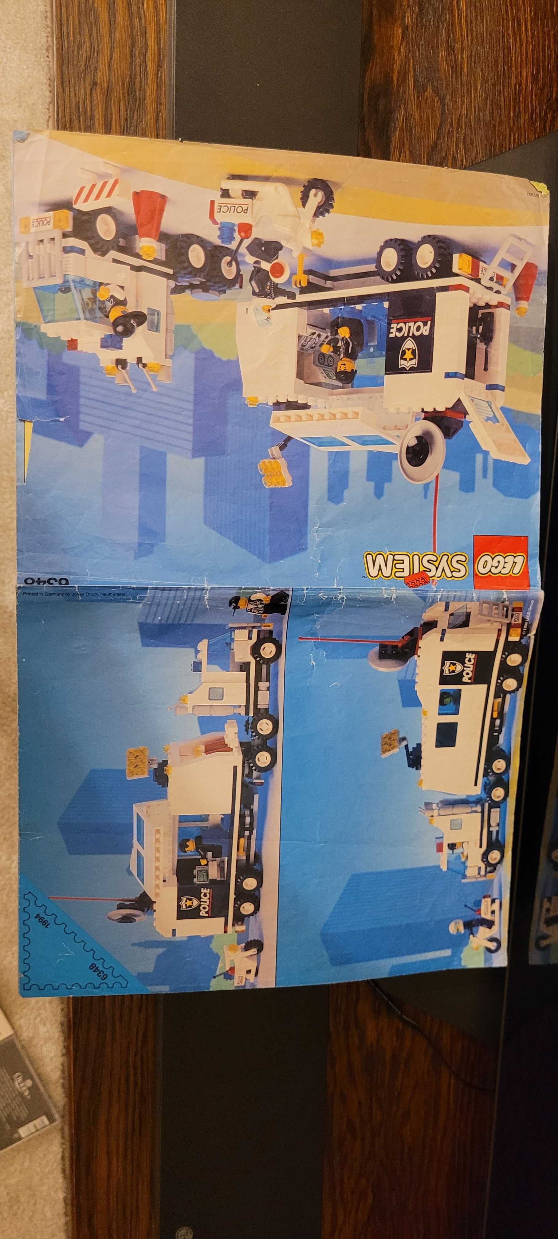 LEGO 6348 centrum dowodzenia policji - klocki + instrukcja + pudełko